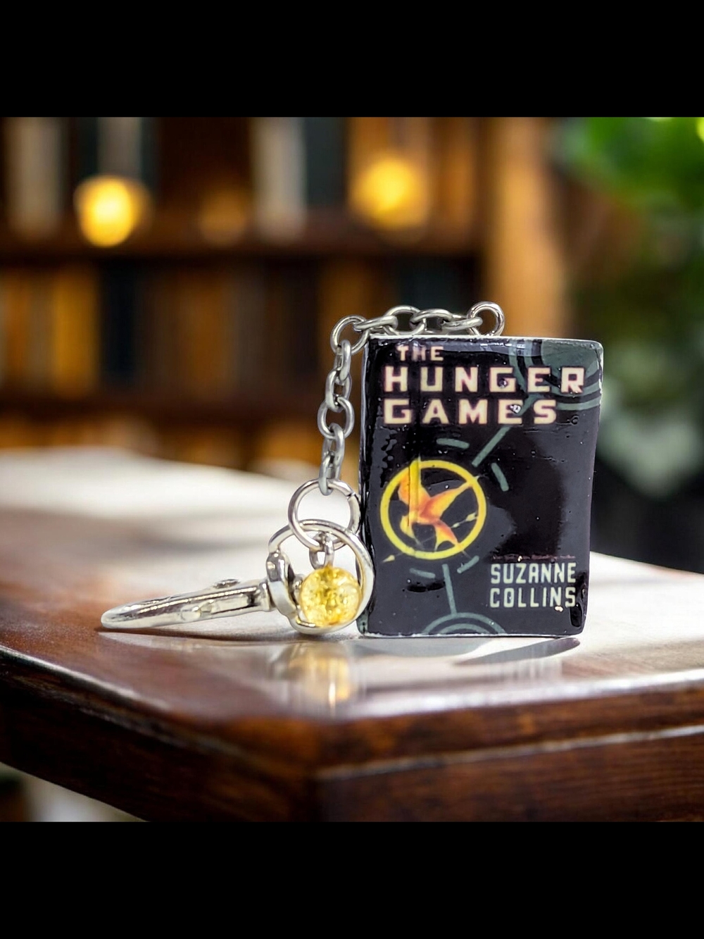 The Hunger Games Mini Book Purse Charm